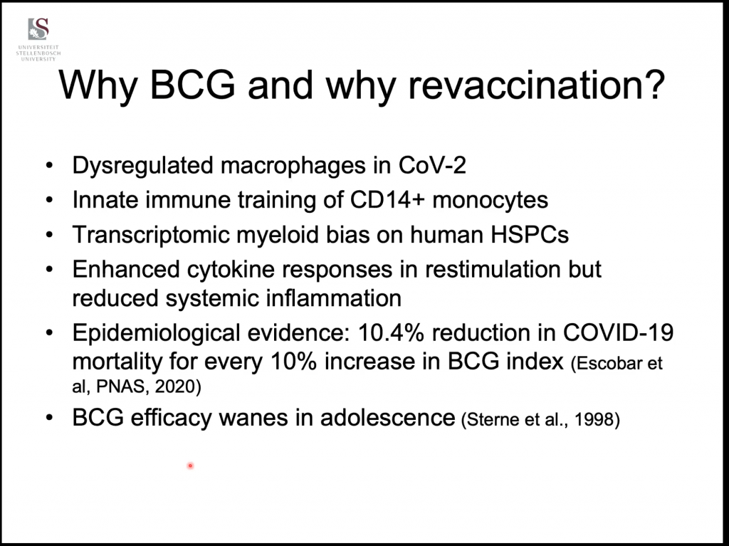 Sais Immunopaedia Webinar On Bcg Covid Immunopaedia